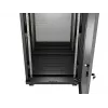 Räkkikaappi LANBERG FF01-6624-23BL 24U vapaasti seisova 19 tuumaa 600×600 mm IP20 musta