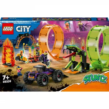 LEGO City 60339 LEGO® CITY Stuntshow-kaksoissilmukka (60339)
