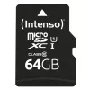 Muistikortti Intenso 64GB MicroSDXC UHS-I Class 10 3423490