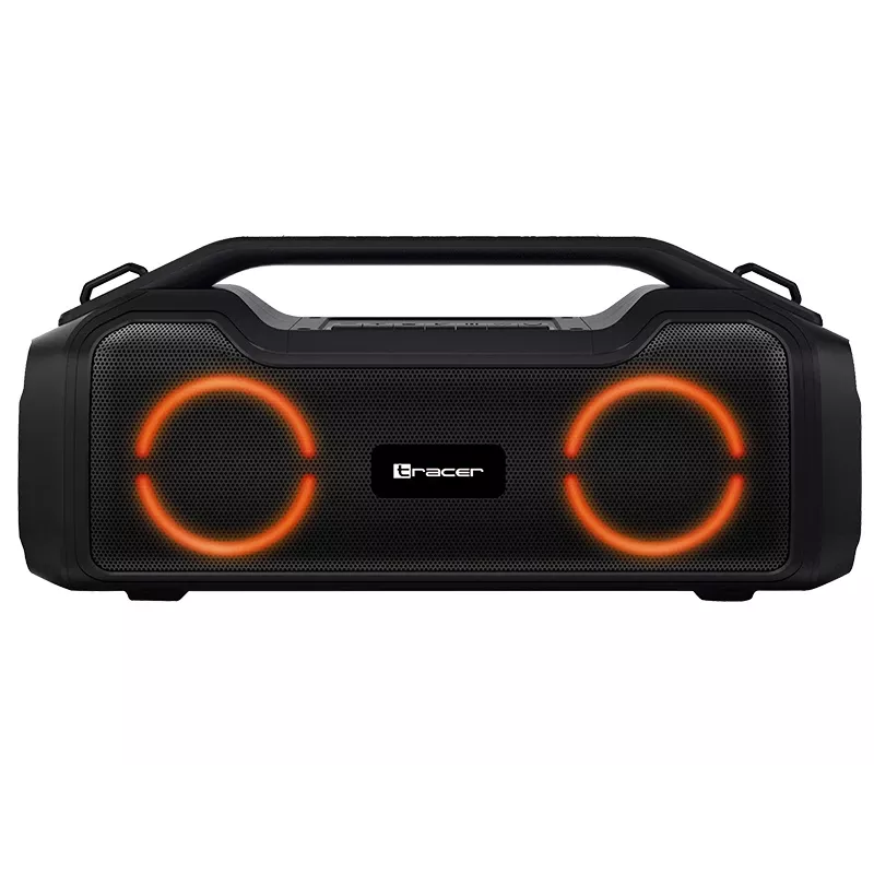 Stereo kannettava kaiutin TRACER BigBoy TWS Bluetooth 40 W RMS, Bluetooth 5.3, 12 h akku, musta