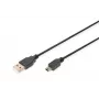 ASM AK-300130-030-S ASSMANN kaapeli USB 2.0 HighSpeed Canon USB A/miniUSB B (5pin) M/M musta 3m