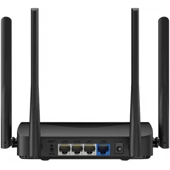 Pöytäreititin MERCUSYS MR25BE EasyMesh Wi‑Fi 7 Dual‑Band 2,4/5 GHz, 3600 Mbit/s, 3× Gigabit-LAN, 4 ulkoista antennia