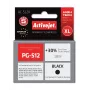Activejet AC-512R muste (Canon PG-512 -yhteensopiva; Premium; 18 ml; musta)