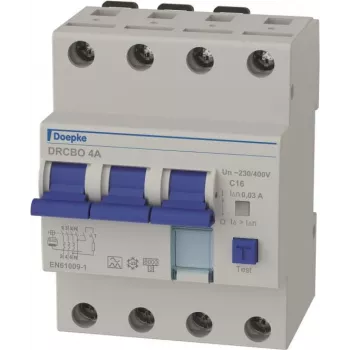 Doepke FI/LS-yhdistelmä DRCBO4 C16/0,03/3N-A (09945124)