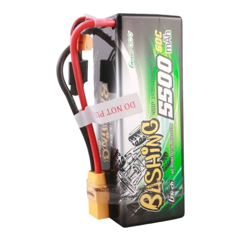 Gens ace G-Tech 5500mAh 4S1P 14.8V 60C HardCase RC-auto LiPo -akku
