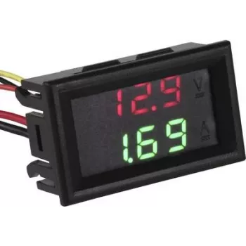 VAM10010 – LCD-jännite- ja virtamittari 3,5 V - 30 DC (com-vam10010)
