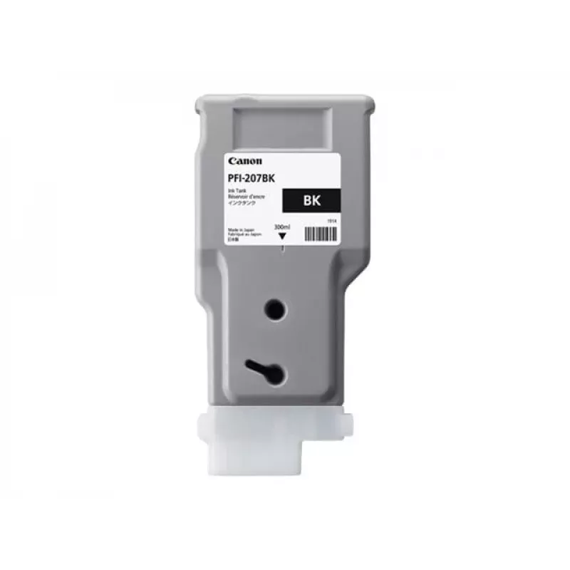 Canon PFI-207 BK mustekasetti 1 kpl alkuperäinen musta