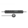 Jatkojohto Brennenstuhl Eco-Line Comfort Switch 2m 6 AC Outlets