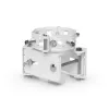 Ubiquiti UACC-Wave-AP-Micro-Mount tolppakiinnike 4 Wave AP Micro -laitteelle, ruostumaton teräs, 25–76 mm tolppa, valkoinen
