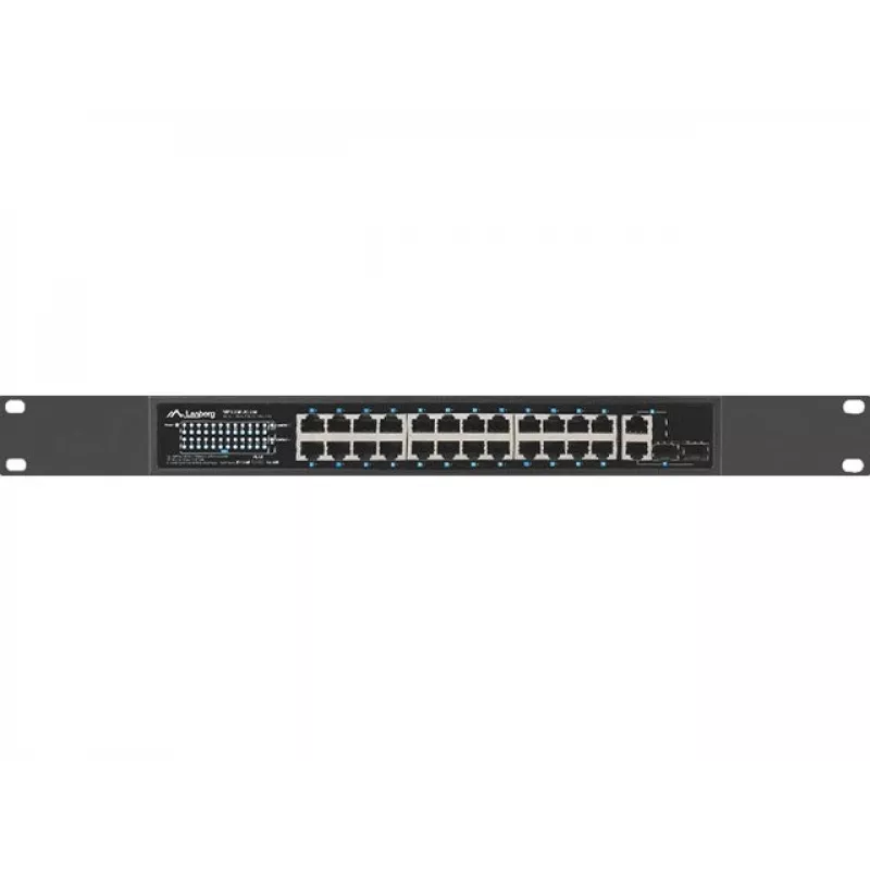 Lanberg RSFE-24P-2C-250 verkkokytkin hallitsematon Gigabit Ethernet (10/100/1000)