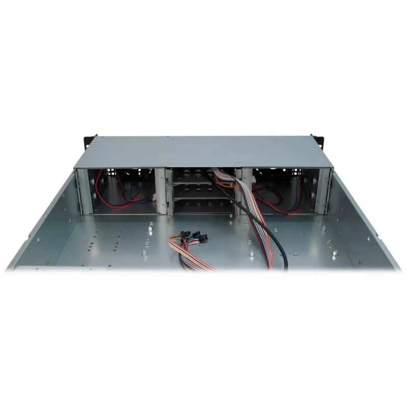 Inter-Tech IPC 2U-20248 - kaappiasennus - 2U - E-ATX - ei virtalähdettä (EPS2U) - USB (88887104)
