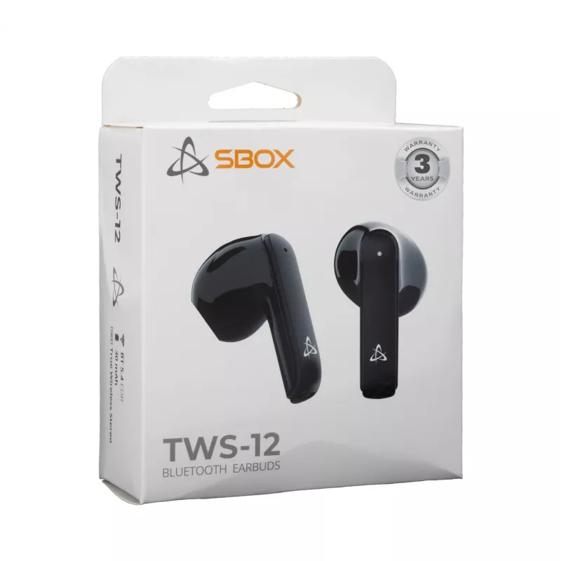 Kuulokkeet SBOX EB-TWS12 musta