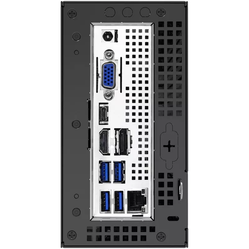 ASRock DeskMini H470 - barebone - minitietokone - LGA1200-kanta - Intel H470 - ei CPU - RAM 0 GB - GigE