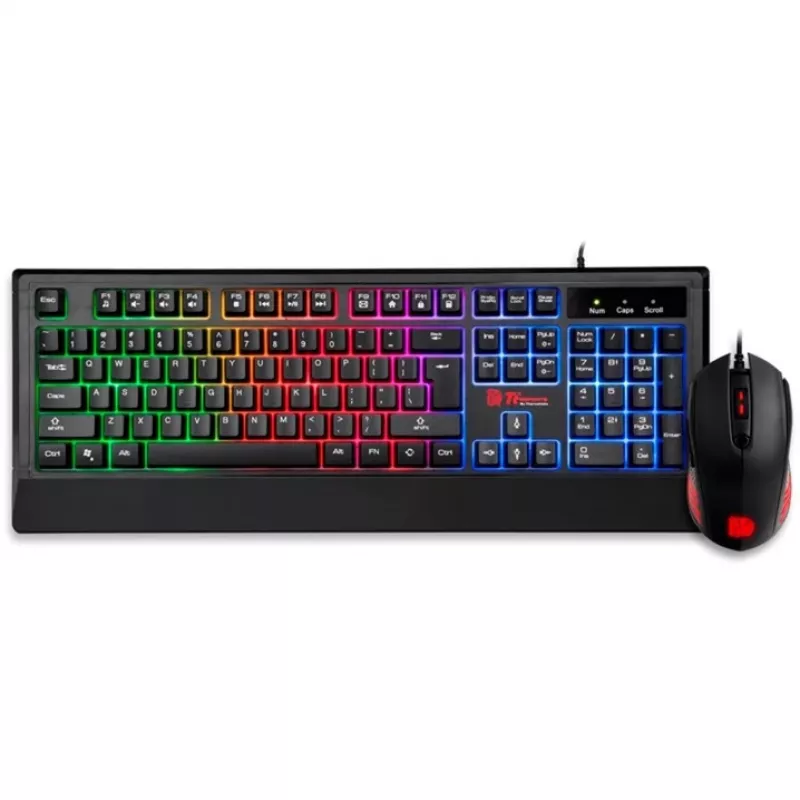 Tt eSPORTS Challenger Combo USB QWERTY saksa musta (CM-CHC-WLXXPL-GR)