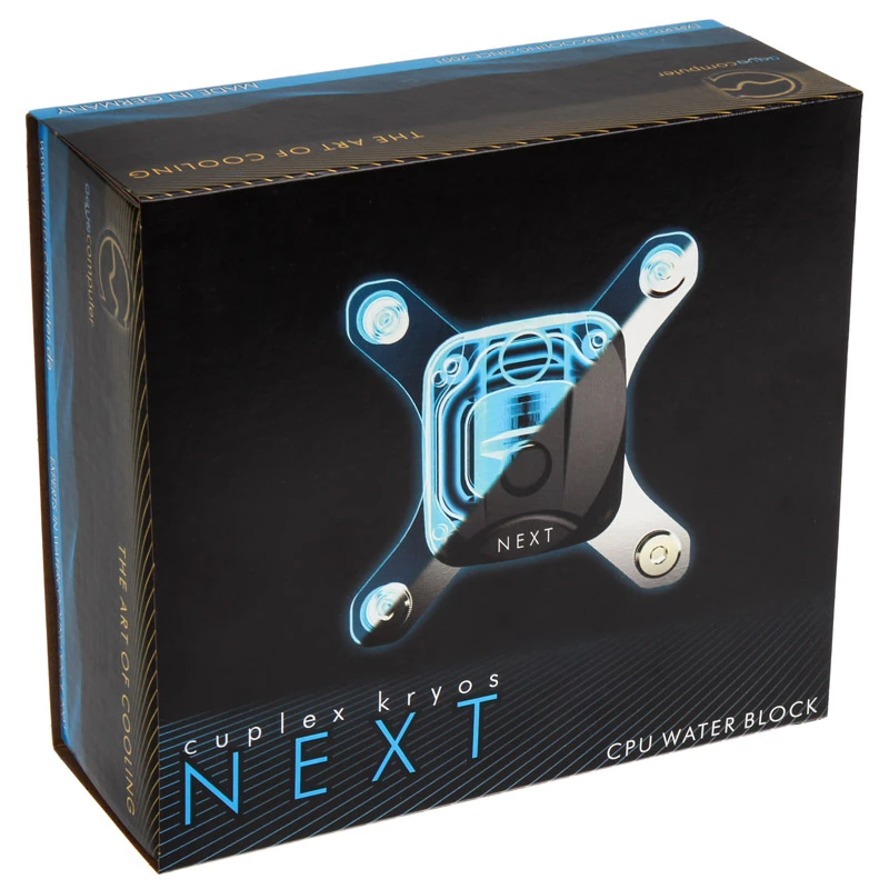 Vesijäähdytin Aqua-Computer cuplex kryos NEXT VISION LGA 1700 PVD/nikkeli