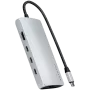 Satechi ST-P8KES USB-C-monitoimisovitin 8K, Ethernet V3, hopea
