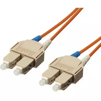 Equip SC/SC kuitu-patchkaapeli OM1/OM2, 3.0m, 62.5/125µ