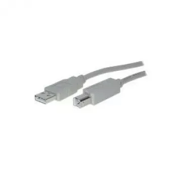 USB-kaapeli S/CONN 5 m USB 2.0 A - USB 2.0 B harmaa