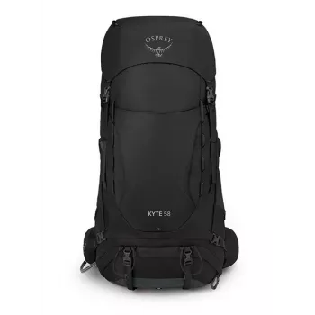 Osprey Kyte 58 naisten vaellusreppu M/L musta