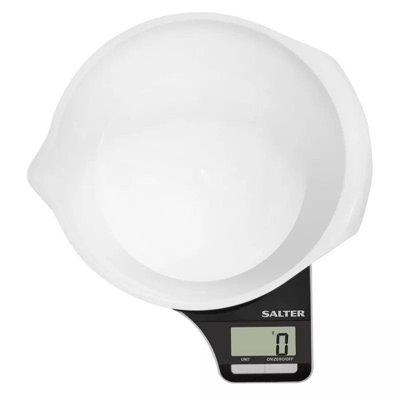 Keittiövaaka Salter Electronic Jugscale musta/valkoinen