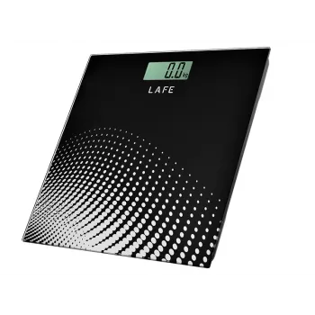 Lafe 44591 elektroninen henkilövaaka FitScale musta