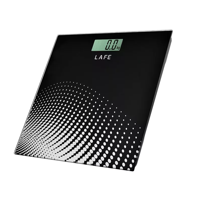 Lafe 44591 elektroninen henkilövaaka FitScale musta