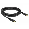 USB-kaapeli DeLOCK 83325 USB 2.0 3 m USB-C musta