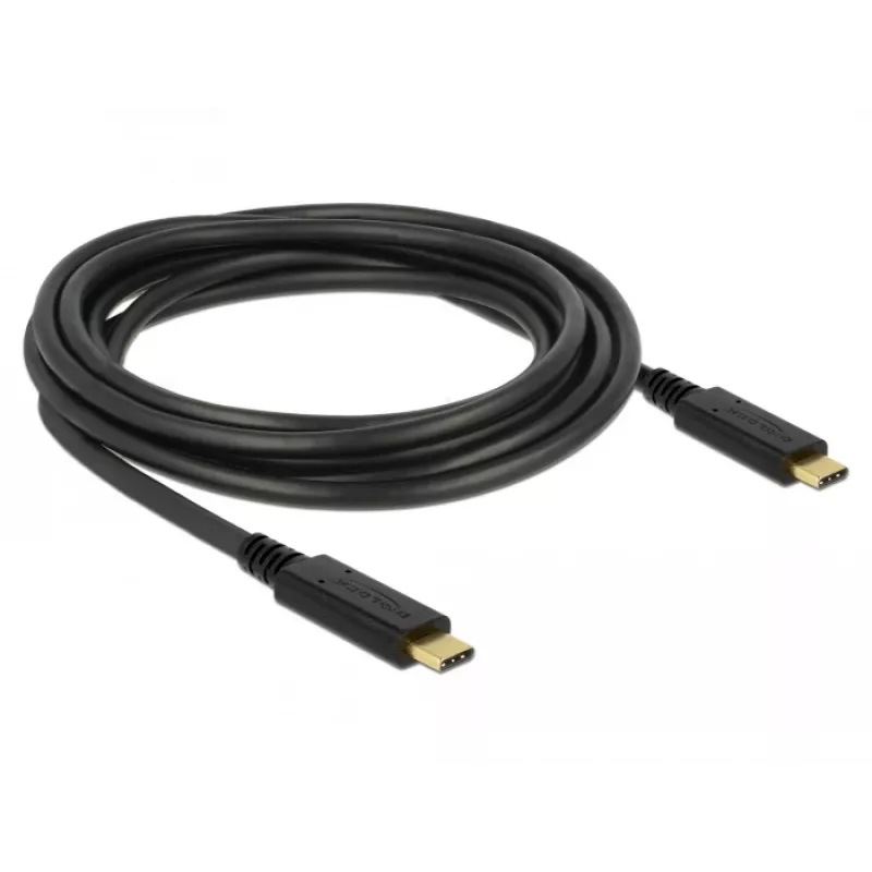 USB-kaapeli DeLOCK 83325 USB 2.0 3 m USB-C musta