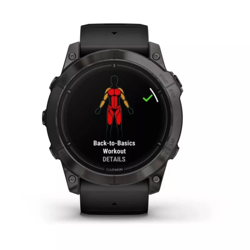 Garmin EPIX PRO g2 51mm Sapphire Carbon Gray DLC Titanium musta