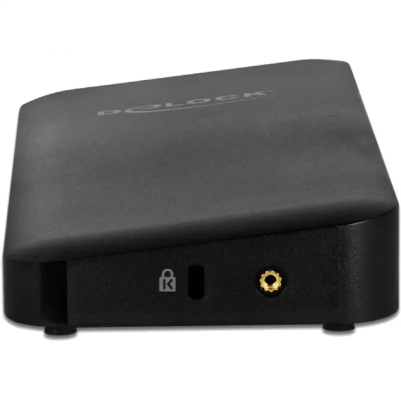 Delock USB Type-C DP 1,4 -telakointiasema 4K – telakointiasema – USB-C 3,2 Gen 2 – HDMI, DP – 1GbE – 85 wattia (87746)