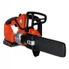 Black & Decker GKC1820L20 akkukäyttöinen moottorisaha, musta/oranssi