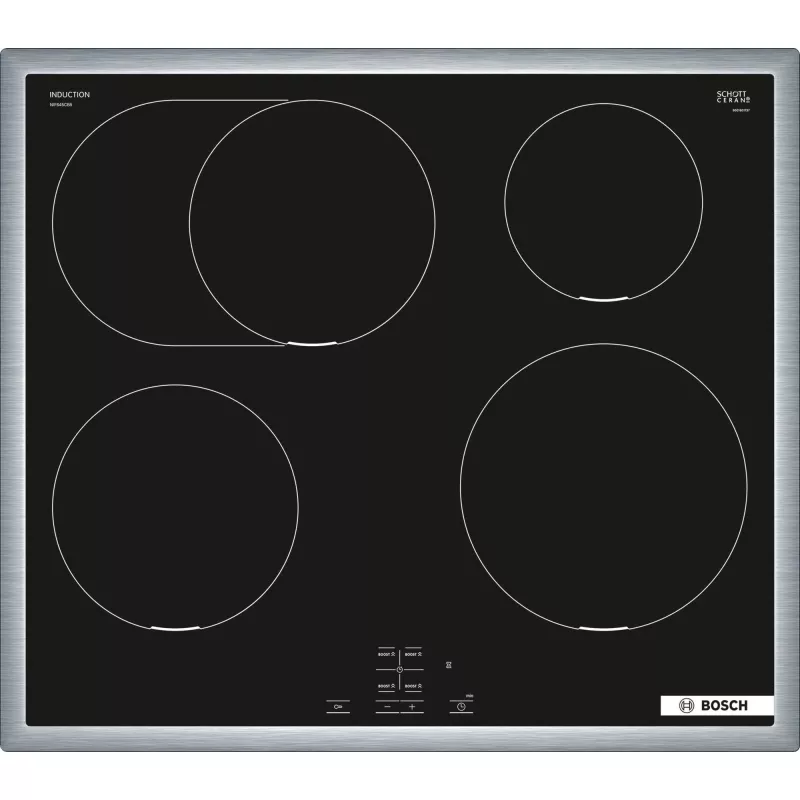 Bosch HEG578BB4 + NIF645CB5E keittolaitesarja induktioliesi sähkö