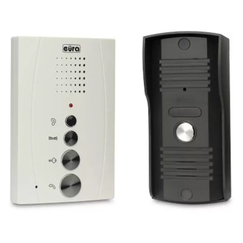 INTERCOM EURA ADP-11A3 ''INVITO'' musta kuuloke valkoinen