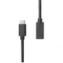 USB-C-jatkokaapeli ProXtend USBC-EX5V3A-001 – 1 m, 5V/3A Power Pass-Through