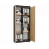 RS-80 HEMN OFFICE -hyllykkö, antrasiitti/artisan oak