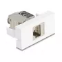 Verkko RJ45-moduuli DELOCK 90904 Cat.6A LED-valolla Keystone-paneeleihin ja patch-paneeleihin