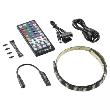 LED-nauha CableMod CM-LED-60-D60RGBW-RK valkoinen RGB 60 cm