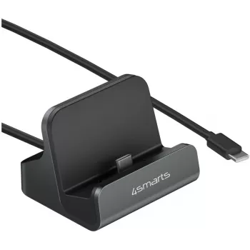 4smarts lataustelakka VoltDock USB-C 60W harmaa (541426)