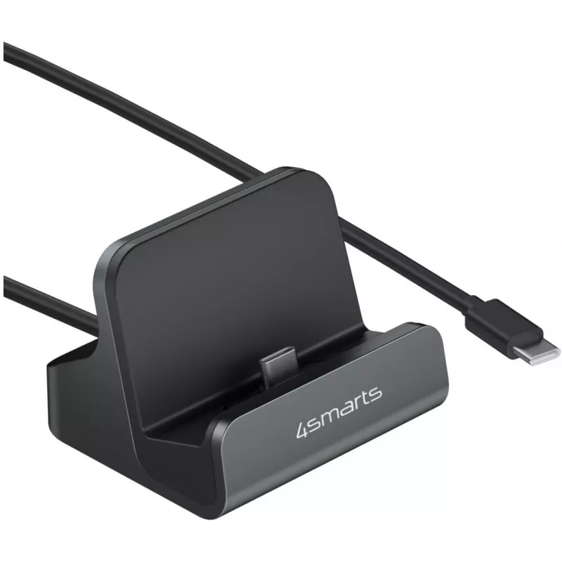 4smarts lataustelakka VoltDock USB-C 60W harmaa (541426)