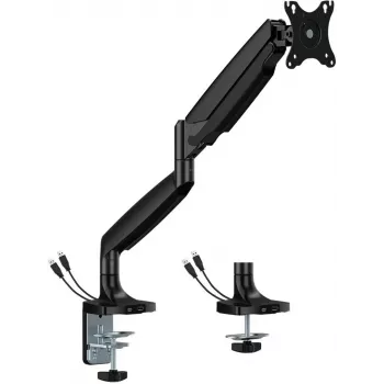 Näytön pöytäteline Spacetronik SPA-S110B 17 inch–45 inch näytöille, yksivartinen, VESA-yhteensopiva