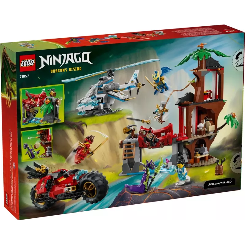 LEGO NINJAGO 71857 Ninja-ajoneuvon puumajataistelu