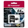 Flash-muisti Transcend 64 GB MicroSDXC UHS-I TS64GUSDU1