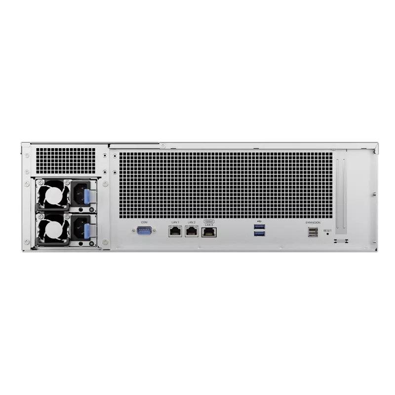 NAS-räkkipalvelin Synology RS2825RP+ 16-Bay (3U) V1780B 3,35 GHz, 8 GB DDR4, HDD/SSD-tuki, harmaa