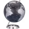 TROIKA Globe G2507-BKSI/CB 23,5 cm musta/hopea koristeellinen karttalisävaruste