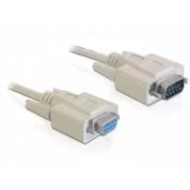 Sarjakaapeli DeLOCK RS-232 1 m beige DB-9 82984