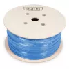 DIGITUS CAT 6A U/FTP asennuskaapeli 305 m, simplex, Cca, Easy Pull Box, sininen