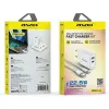 Awei verkkolaite PD81T-EU 22,5W USB-kaapelilla ja USB-C:llä, valkoinen, GaN