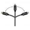 Good Connections USB 2.0 lataus- ja datakaapeli iPhone/iPad/iPod USB-C pistoke Lightning -liitäntään - korkealaatuisesti valmistettu ja virallisesti Applen ze