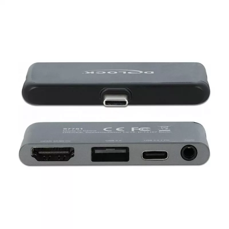 Telakkausasema tabletti Apple DeLOCK Mini -telakka 4K 60 Hz