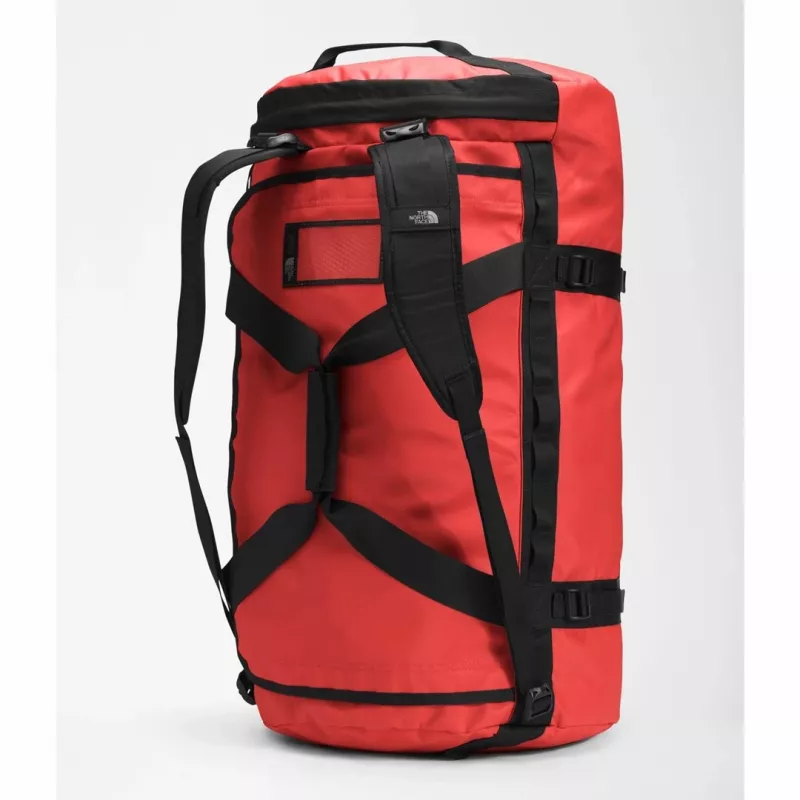 The North Face Base Camp Duffel L matkalaukku 95 L polyesteri musta, punainen